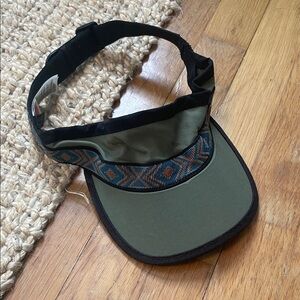 Green and Black Kavu Visor